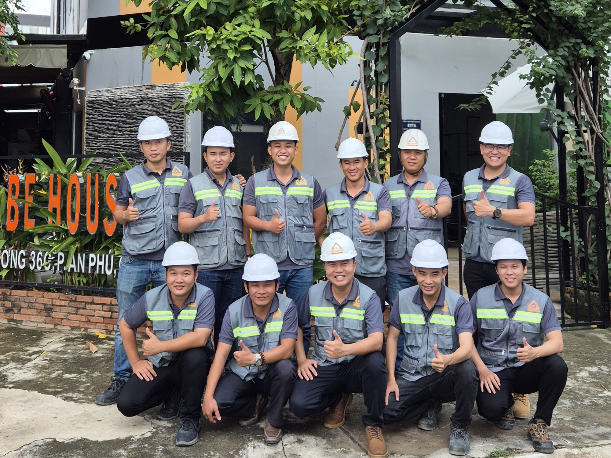 Đội ngũ kỹ sư tư vấn giám sát Quản lý xây nhà BeHouse
