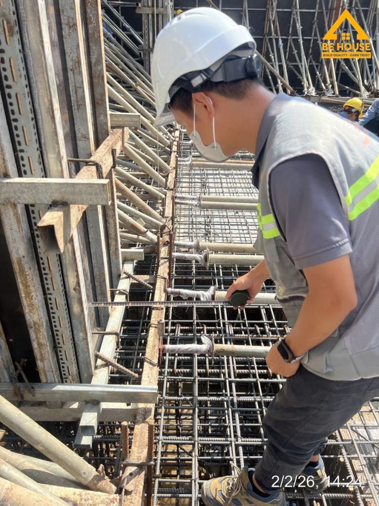 Quy trình giám sát – nghiệm thu thép cột